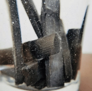 charbon de bambou - filtre à eau