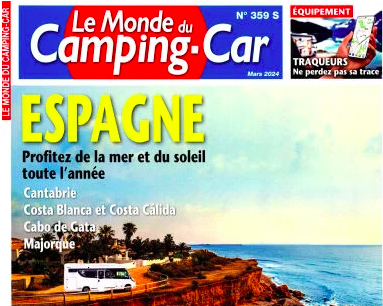 Le monde du camping car, janvier 2024